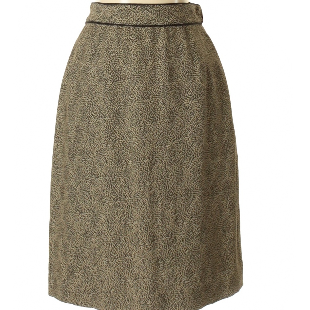 ⭐Platinum by Dorothy Schoelen Vtg print Skirt sz 4